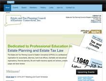 Tablet Screenshot of etpcec.org